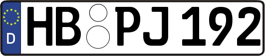 HB-PJ192
