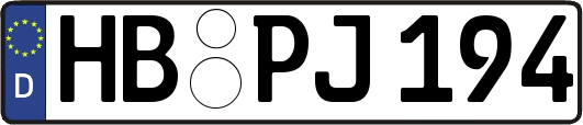 HB-PJ194
