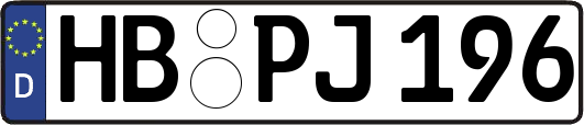 HB-PJ196