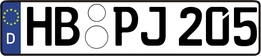 HB-PJ205