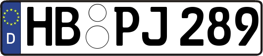 HB-PJ289