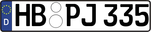 HB-PJ335