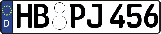 HB-PJ456