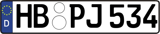 HB-PJ534
