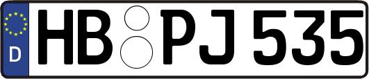 HB-PJ535