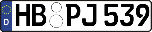 HB-PJ539