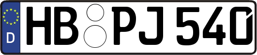 HB-PJ540