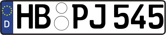HB-PJ545