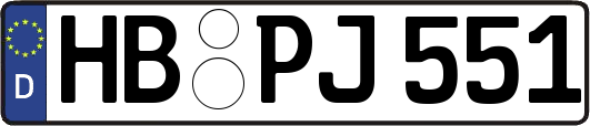 HB-PJ551