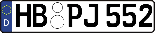 HB-PJ552