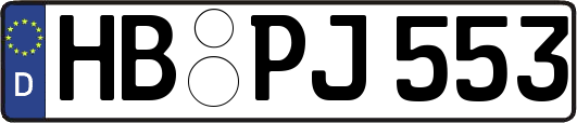 HB-PJ553