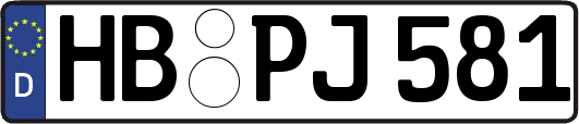 HB-PJ581