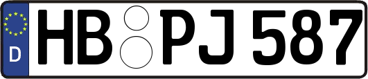 HB-PJ587