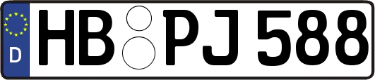 HB-PJ588