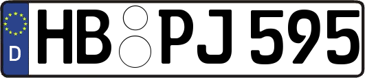 HB-PJ595