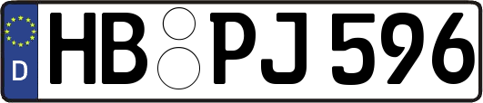 HB-PJ596