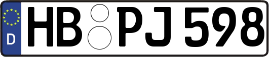 HB-PJ598