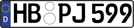 HB-PJ599