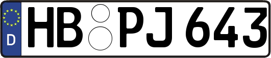 HB-PJ643