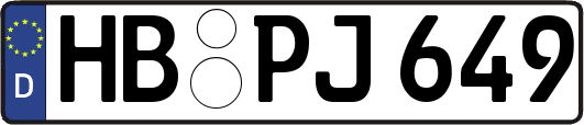 HB-PJ649