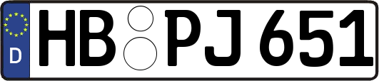 HB-PJ651