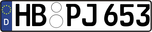 HB-PJ653