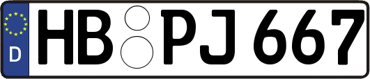 HB-PJ667