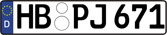 HB-PJ671