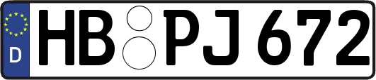 HB-PJ672