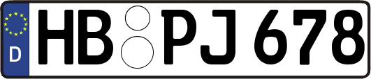 HB-PJ678