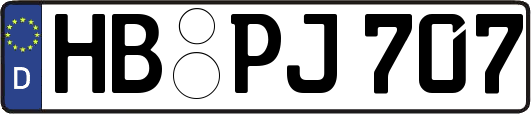 HB-PJ707