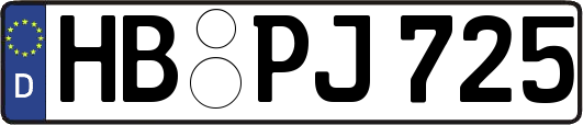 HB-PJ725