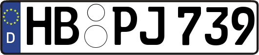 HB-PJ739