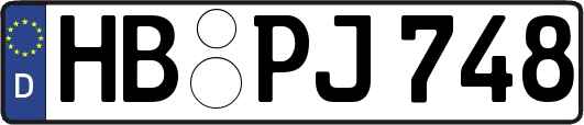 HB-PJ748