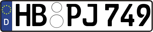HB-PJ749