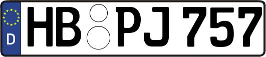 HB-PJ757