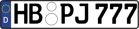 HB-PJ777