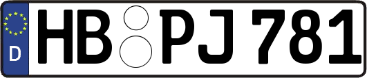 HB-PJ781