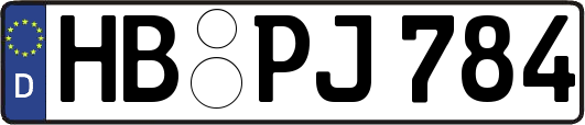 HB-PJ784