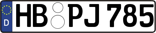 HB-PJ785