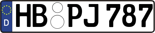 HB-PJ787