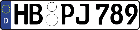 HB-PJ789