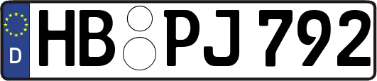 HB-PJ792