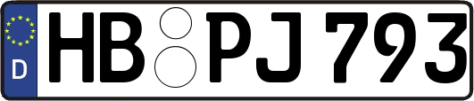 HB-PJ793