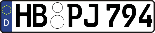 HB-PJ794