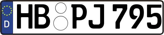 HB-PJ795