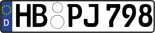 HB-PJ798