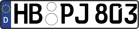 HB-PJ803