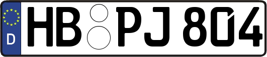 HB-PJ804