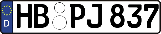 HB-PJ837